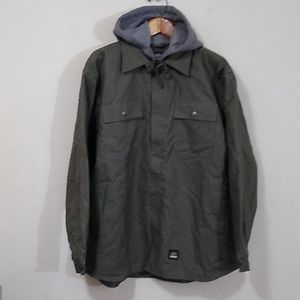 Berne Workwear Coat with Hood - Green - XL